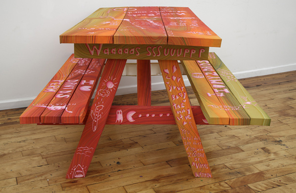 Steve DeFrank, Picnic Table, 2011 Steve DeFrank, Picnic Table, 2011