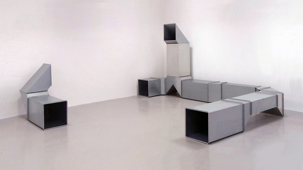 Charlotte Posenenske, Vierkantrohre (Square Tubes) (Series D), 1967 Charlotte Posenenske, Vierkantrohre (Square Tubes) (Series D), 1967