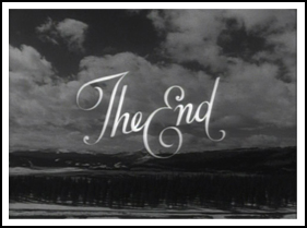The End The End