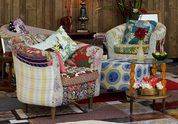 Mickalene Thomas’ Installation view (courtesy of M. Thomas Studio) Mickalene Thomas’ Installation view (courtesy of M. Thomas Studio)