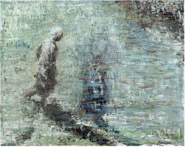 Sabine Moritz, Fluss (Frau im Wasser) / River (Woman in the Water), 2010 Sabine Moritz, Fluss (Frau im Wasser) / River (Woman in the Water), 2010