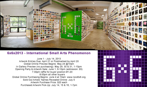 6x6x2013 - International Small Arts Phenomenon 6x6x2013 - International Small Arts Phenomenon
