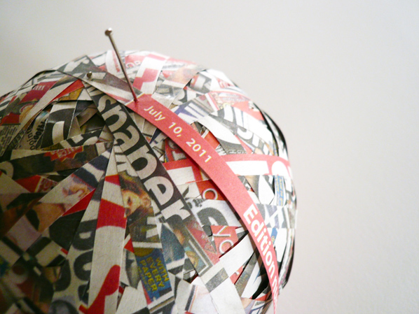 Stefana McClure, Detail: The End of The World, 2012 Stefana McClure, Detail: The End of The World, 2012