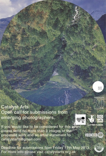 Catalyst Arts Open call for submissions from emerging photographers Catalyst Arts Open call for submissions from emerging photographers