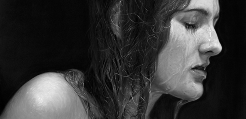 Breath, charcoal on canvas, 2010 by Dirk Dzimirsky Breath, charcoal on canvas, 2010 by Dirk Dzimirsky