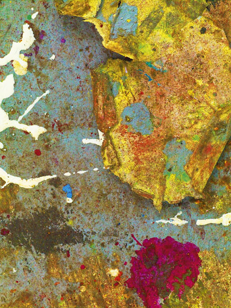 Peter Lamb, White rainbow red light showing, 2013 Peter Lamb, White rainbow red light showing, 2013