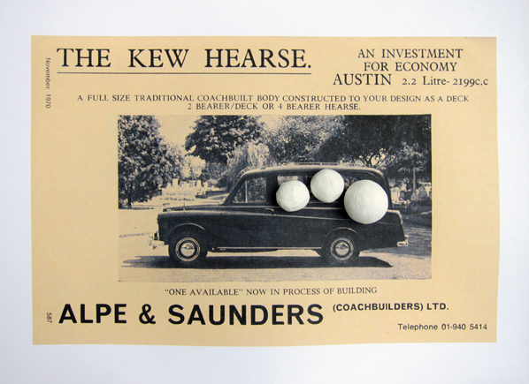 Jason Augustine Carr, A study for a work for a Hearse, 2013 Jason Augustine Carr, A study for a work for a Hearse, 2013