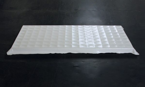 Margie Livingston, White Paint Grid, 2013 Margie Livingston, White Paint Grid, 2013