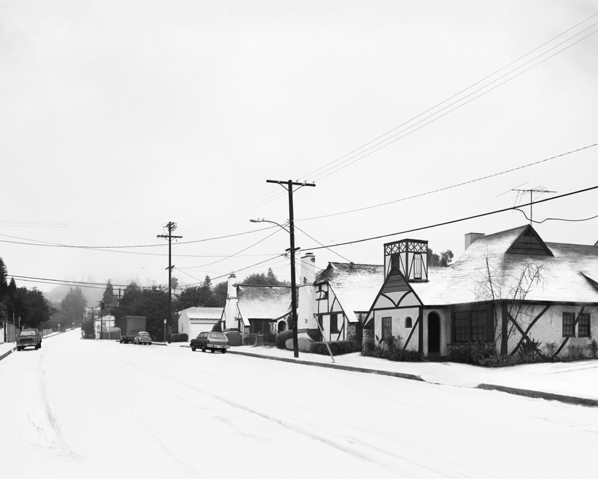 Florian Maier-Aichen, La Brea Avenue in the Snow, 2011 Florian Maier-Aichen, La Brea Avenue in the Snow, 2011