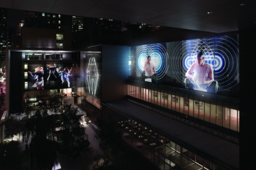 Doug Aitken, Sleepwalkers, 2007, Courtesy 303 Gallery, New York; Galerie Eva Presenhuber, Zürich; Victoria Miro Gallery, London; and Regen Projects, Los Angeles. Photo: Brian Doyle Doug Aitken, Sleepwalkers, 2007, Courtesy 303 Gallery, New York; Galerie Eva Presenhuber, Zürich; Victoria Miro Gallery, London; and Regen Projects, Los Angeles. Photo: Brian Doyle