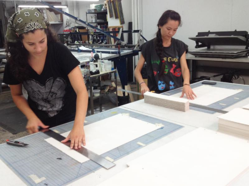 Interns Aubrey D'Agnolo and Lumi Jewell Interns Aubrey D'Agnolo and Lumi Jewell