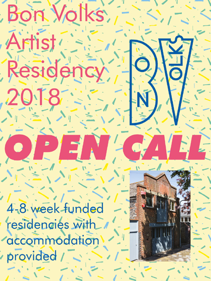 Artist Residencies at Bon Volks, Margate, UK Artist Residencies at Bon Volks, Margate, UK