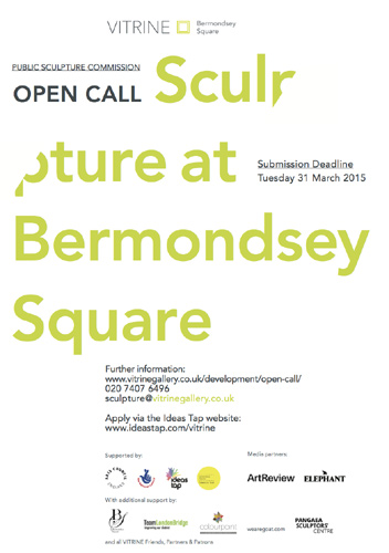 OPEN CALL | Public Sculpture Commission | Sculpture at Bermondsey Square OPEN CALL | Public Sculpture Commission | Sculpture at Bermondsey Square