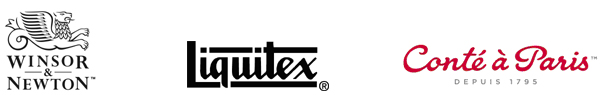 Winsor & Newton | Liquitex | Conté à Paris