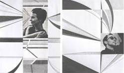 CINE-FRAMES, 2007, drawing/collages CINE-FRAMES, 2007, drawing/collages