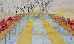 5000 Roses, 2010, 45" x 69" 5000 Roses, 2010, 45" x 69"