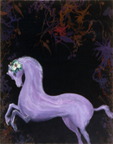 Purple Steed, 2005, Oil on canvas Purple Steed, 2005, Oil on canvas