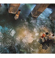 Waterwalk,2003, digital print on vinyl Waterwalk,2003, digital print on vinyl