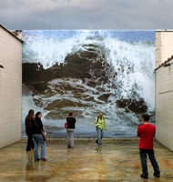 Wave, 2005, digital print on vinyl Wave, 2005, digital print on vinyl