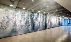 Fall, 2007, digital print on vinyl Fall, 2007, digital print on vinyl