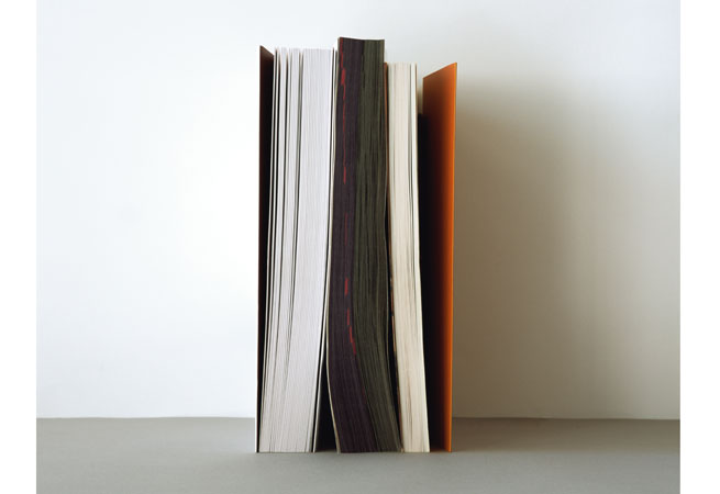 3 Books with orange.2006 3 Books with orange.2006