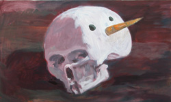 snowman,Acrylic on canvas ,2004 snowman,Acrylic on canvas ,2004