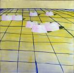 Space, gouache on paper, 10cm x 27cm Space, gouache on paper, 10cm x 27cm