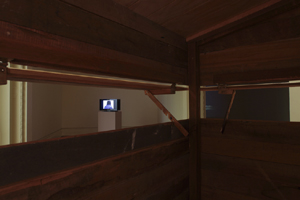 View through hide to two screened work Peekaboo View through hide to two screened work Peekaboo