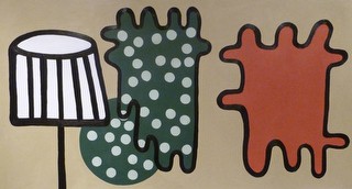 Interior Painting VIII 70 x 130 cm Acrylic Interior Painting VIII 70 x 130 cm Acrylic