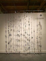 black & white wall of balls black & white wall of balls